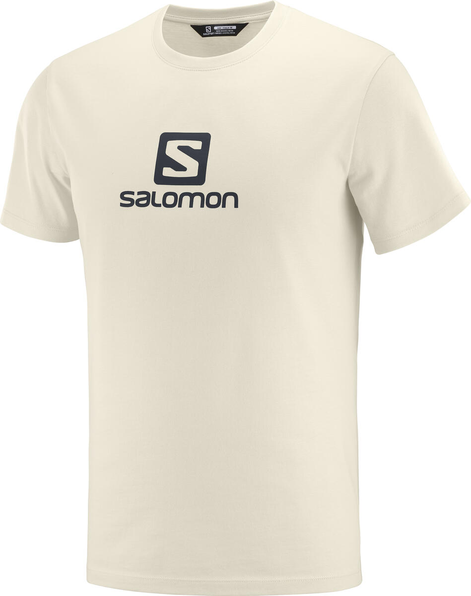 Salomon - Coton Logo SS TEE M - Camiseta - Hombre