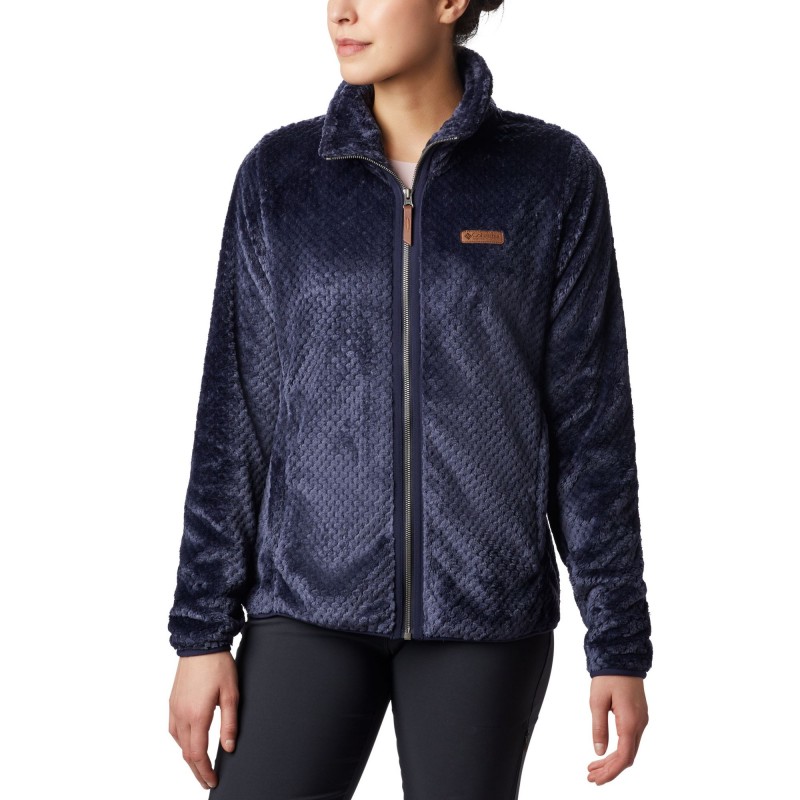 Columbia S Fire Side Ii Sherpa Full Zip Fleece Jacket in Black | Lyst UK