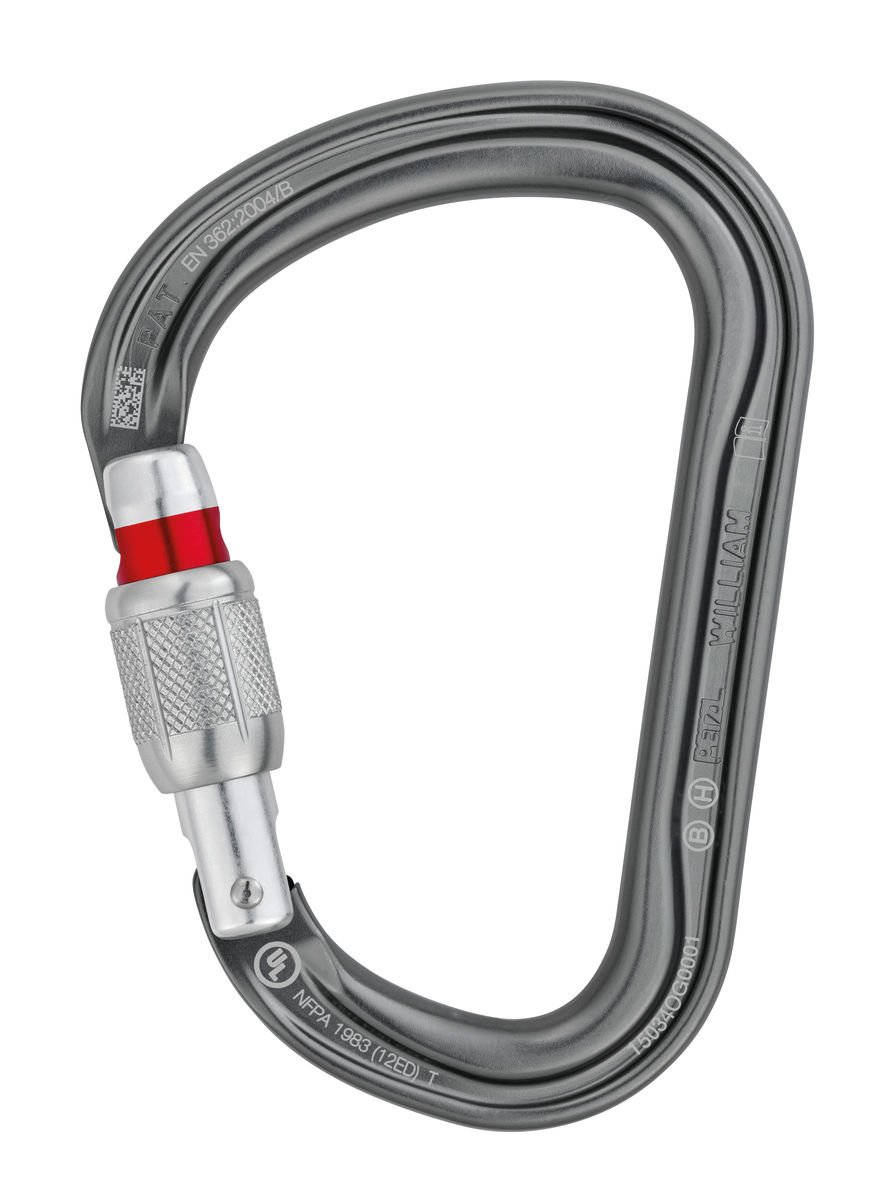 Petzl - William Screw- Mosquetón
