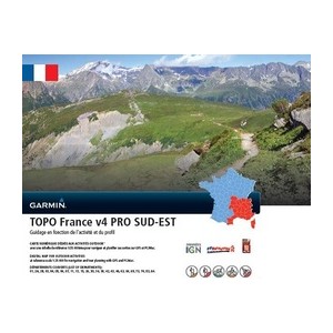 Garmin - TOPO France v4 PRO - Sud-Est