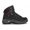 Black / Burgundy