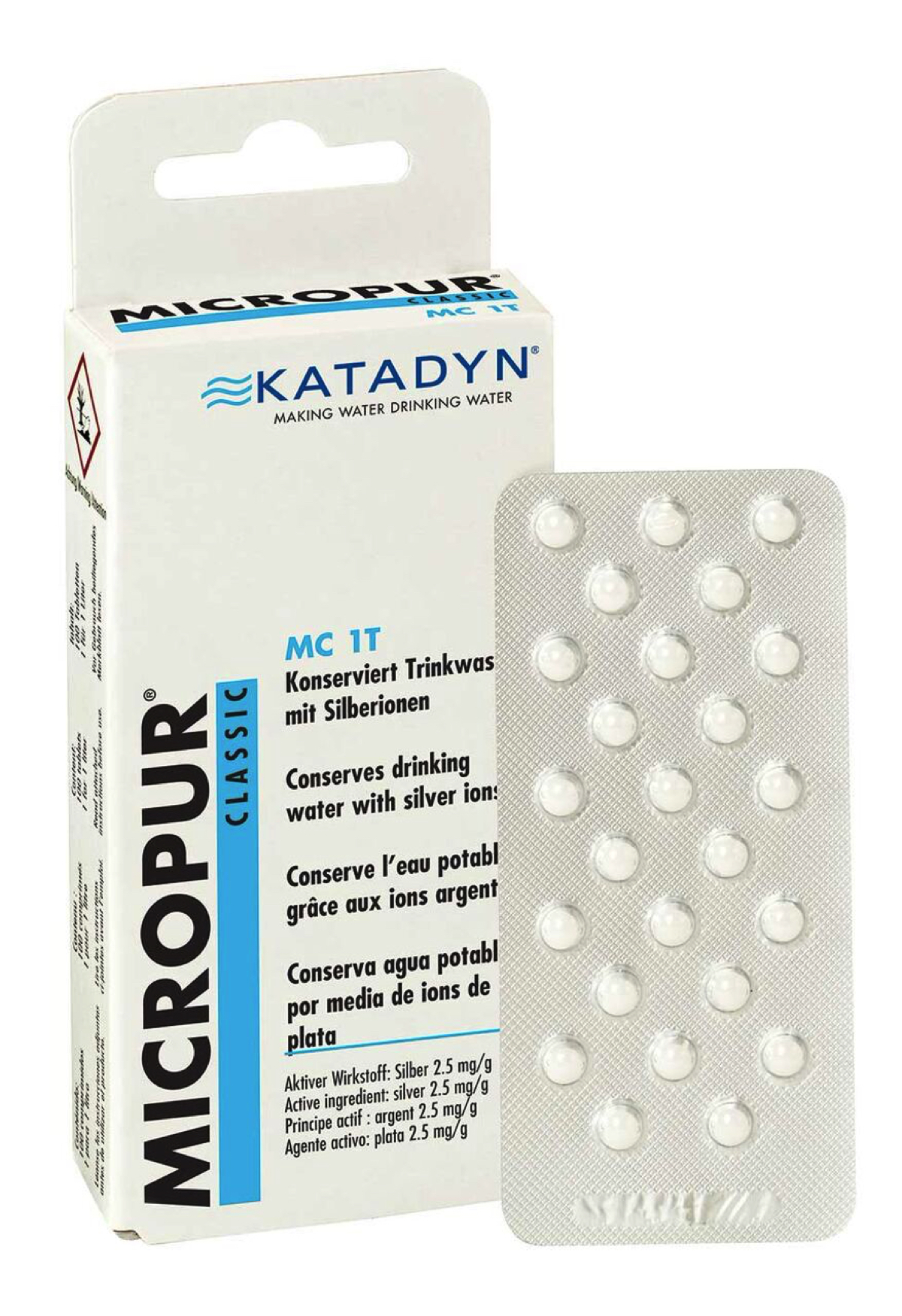 Katadyn - Micropur Classic MC 1T - Desinfección del agua