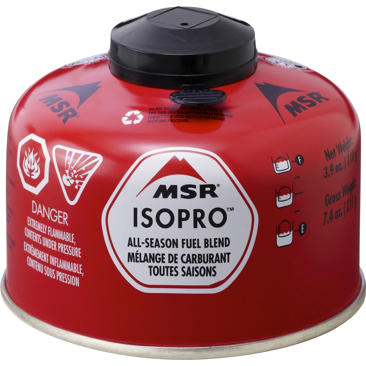 MSR - MSR IsoPro 110 g - Cartucho de gas
