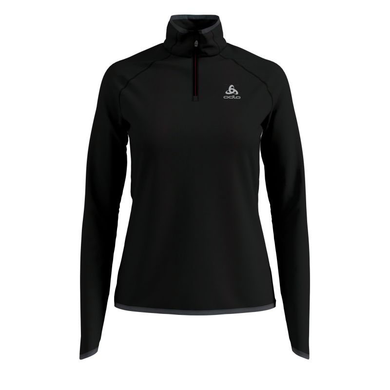 Mujer Odlo Midlayer 1//2 Zip Carve Ceramiwarm Su/éter pul/óver